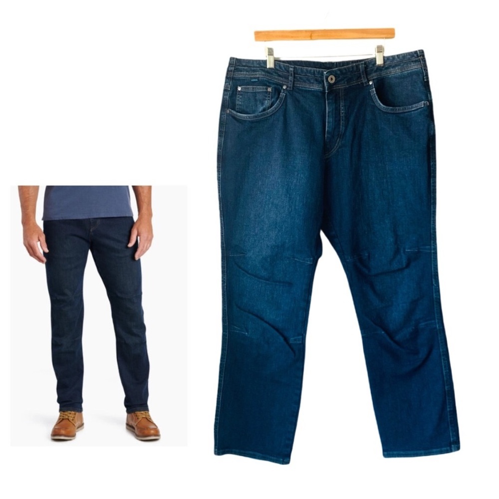 KUHL Men's Dark Blue Straight-Leg Jeans